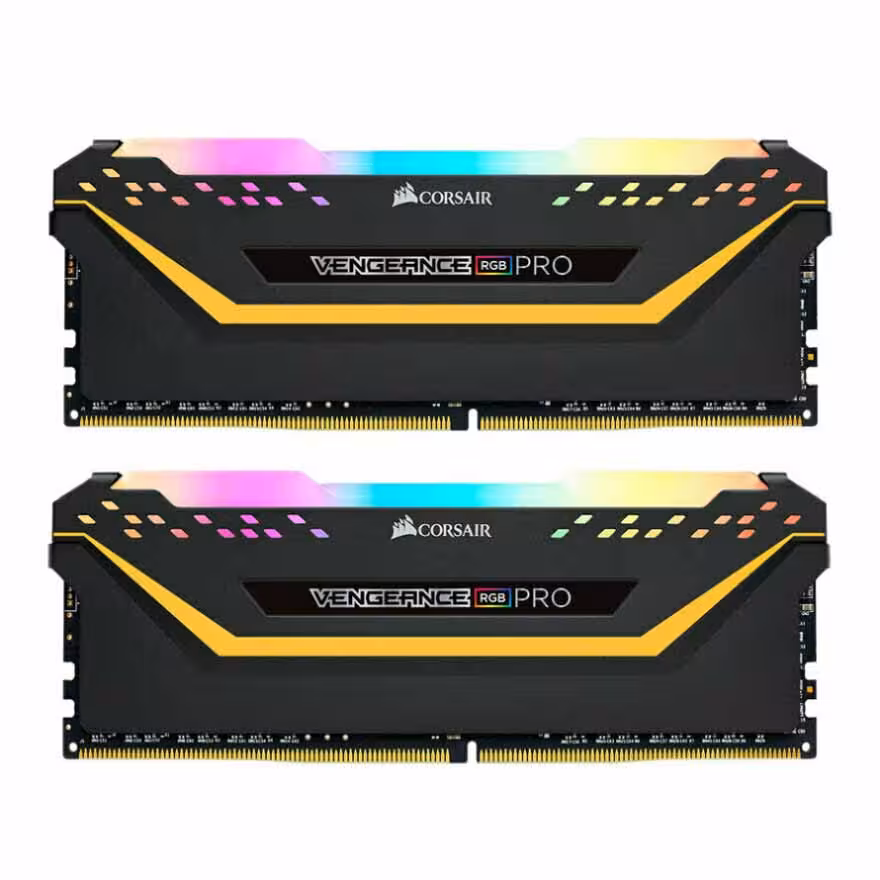 خرید رم کورسیر RAM Corsair VENGEANCE RGB PRO TUF 32GB 16GBx2 3200MHz CL16 با بهترین قیمت