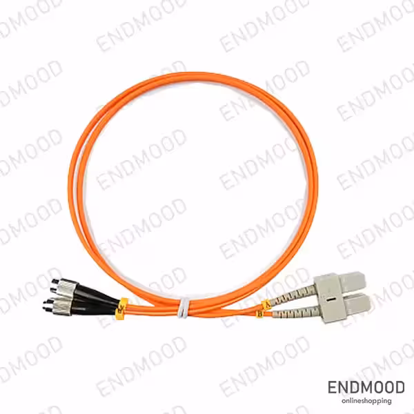 پچ کورد فیبرنوری 10 متری نگزنس SC-ST داپلکس مالتی مود Nexans