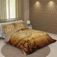 سرویس لحاف روتختی ترکسان کد D229 دو نفره 6 تکه