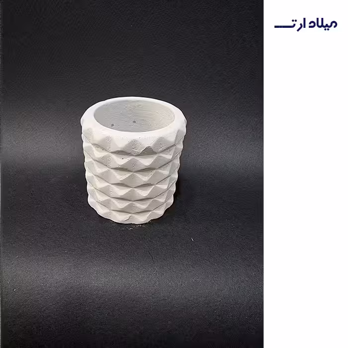 لیوان بتنی مشجر (رنگ رندم)