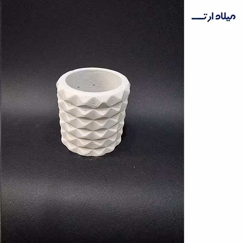 لیوان بتنی مشجر (رنگ رندم)