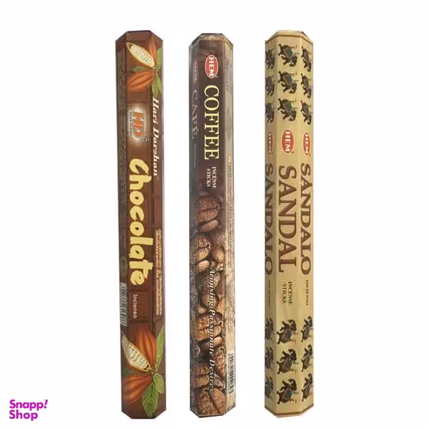 عود هم مدل Coffe Chocolate Sandal مجموعه 3 عددی