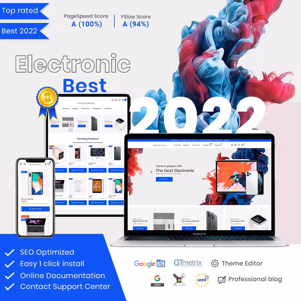 دانلود قالب Electronics &amp; Computers برای پرستاشاپ