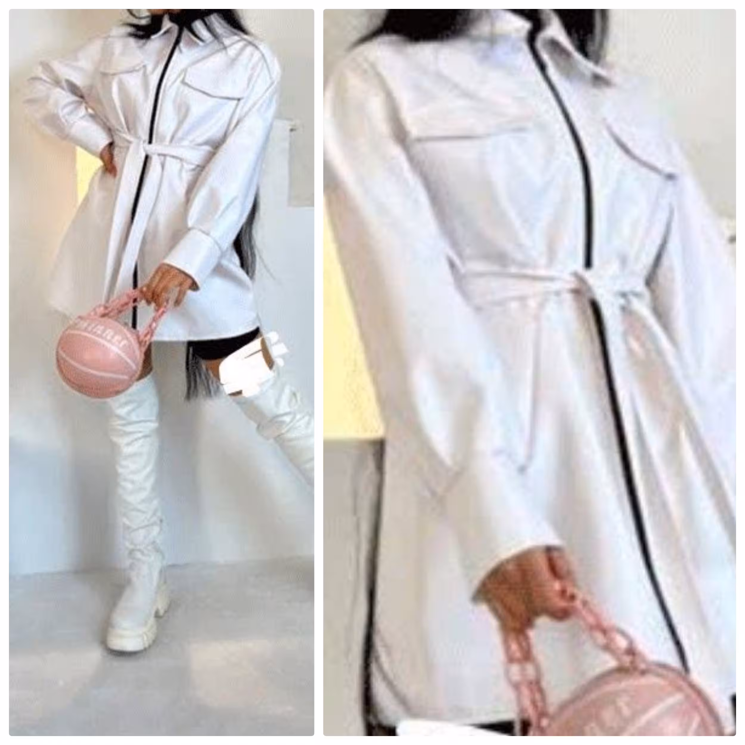 کاپشن کت چرم اعلا بسیار تنخور زیبا ترازعکس سایز42 بهترین چرم 