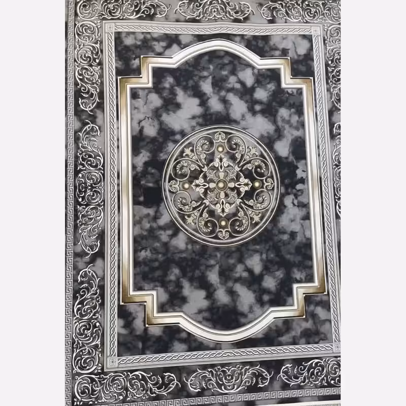 فرش ماشینی12متری  کاشان نقشه ویترین1200شانه نخ اکریلیک مناسب دکوراسیون لوکس