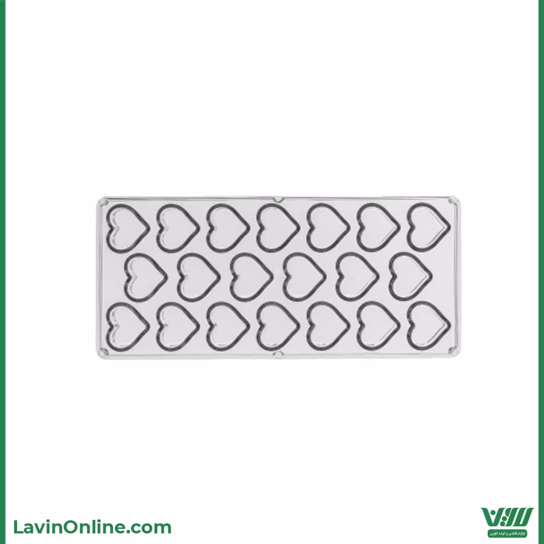 قالب پلی کربنات قلب (کد 17)