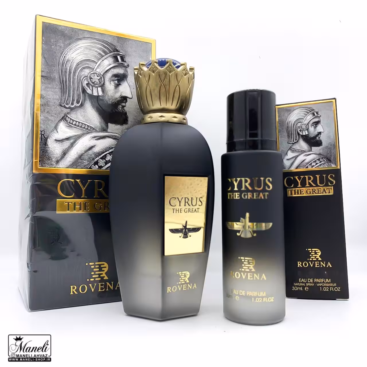 ادکلن مردانه کوروش Cyrus از برند روونا – سفارش ایران