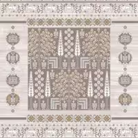 فرش ماشینی Hanux، با طرح مینیمال، کد HANM.0036.1، مناسب برای دکوراسیون‌های مدرن و ساده