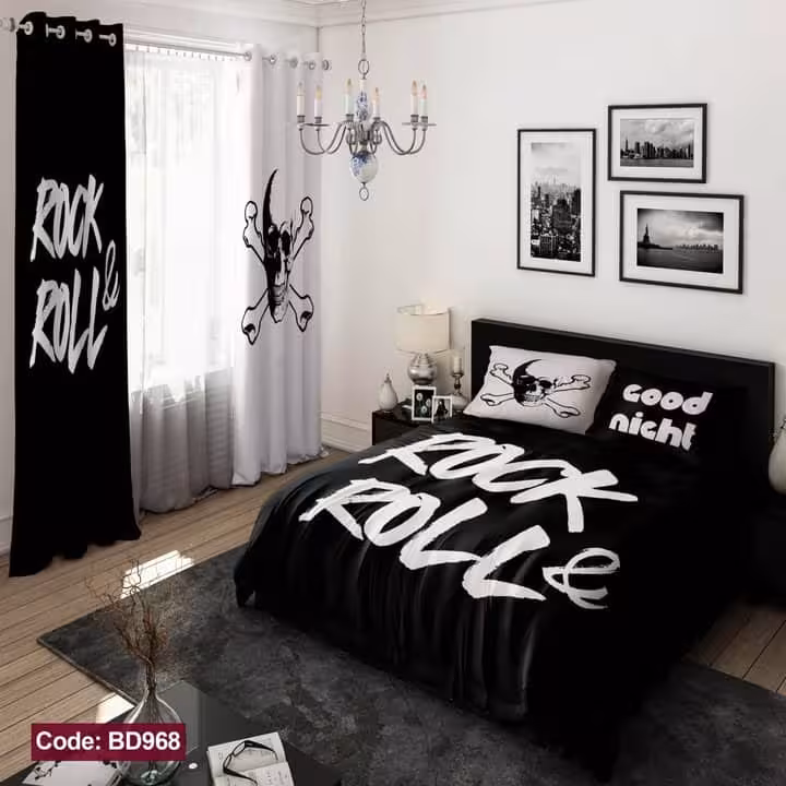روتختی مشکی طرح راک کد BD968