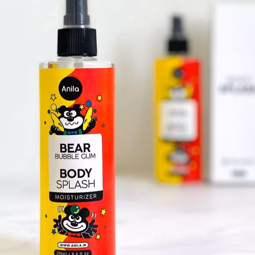 بادی اسپلش آدامس خرسی شاین دار اورجینال