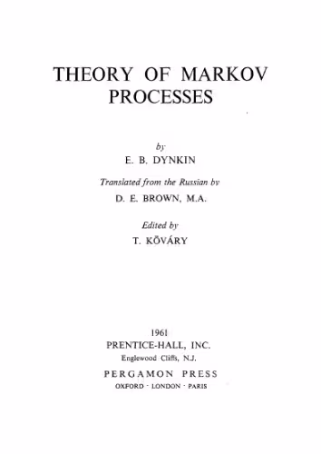 خرید و دانلود نسخه کامل کتاب Theory of Markov processes