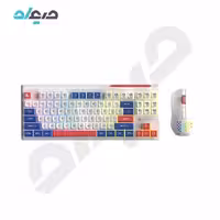 کیبورد ماوس بی‌سیم گیمینگ لاجی‌کی مدل KM329W