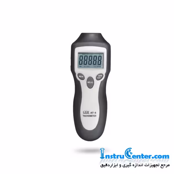 دورسنج (تاکومتر) لیزری مدل  AT-6 ساخت کمپانی CEM