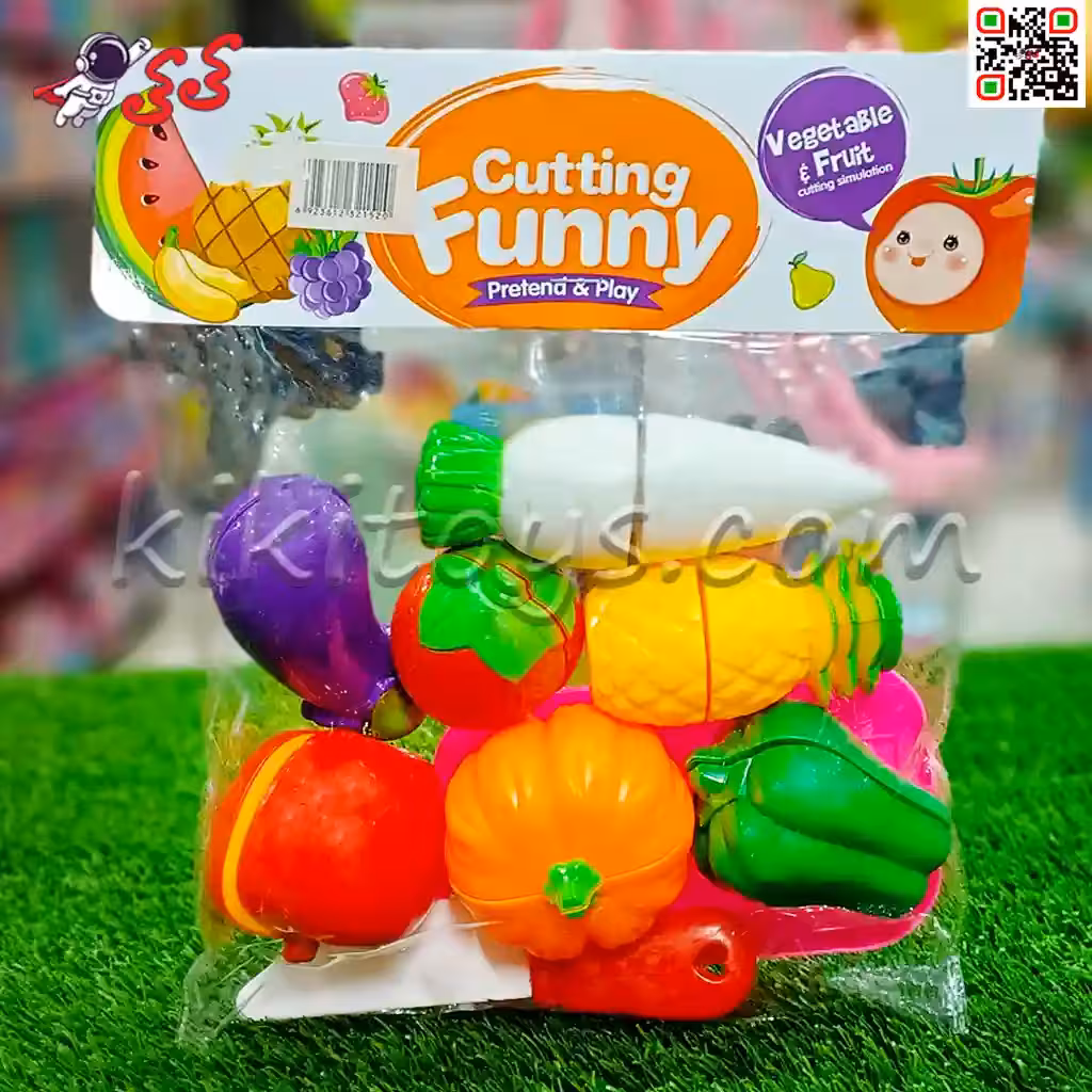 میوه و سبزیجات برشی اسباب بازی Fresh fruits toy 6309