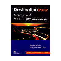Destination C1 and C2 Grammar and Vocabulary رحلی بزرگ چاپ رنگی باکیفیت عالی انتشارات جنگل