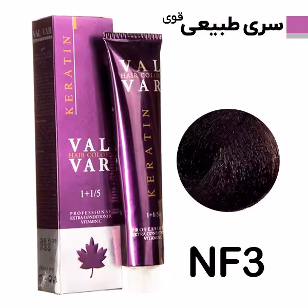 رنگ مو وال وار قهوه ای متوسط اکسترا سری طبیعی قوی شماره Nf3