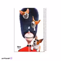 دفتر سیمی 80 برگ الیپون کد 04