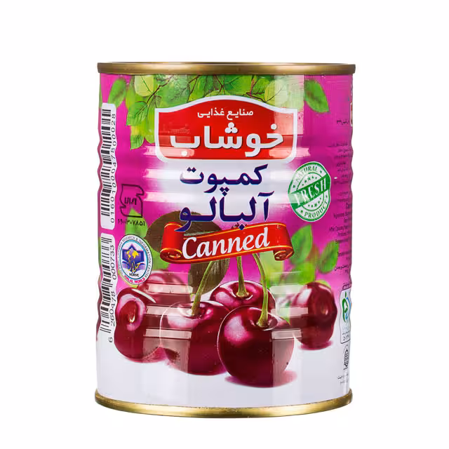 کمپوت آلبالو خوشاب 350 گرمی