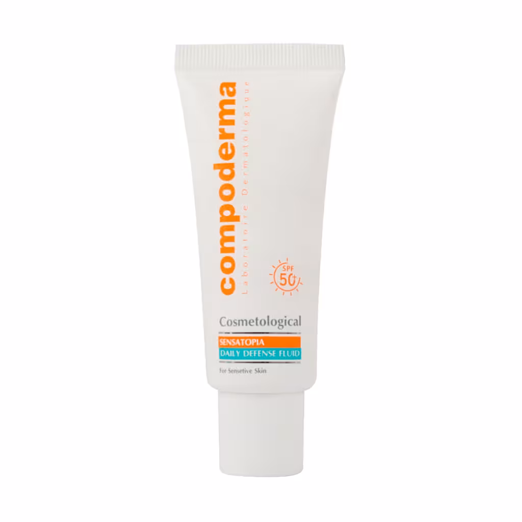 کرم ضد آفتاب SPF50 پوست حساس کامپودرما 40 میلی لیتر | Compoderma Sunscreen Cream For Sensitive Skin