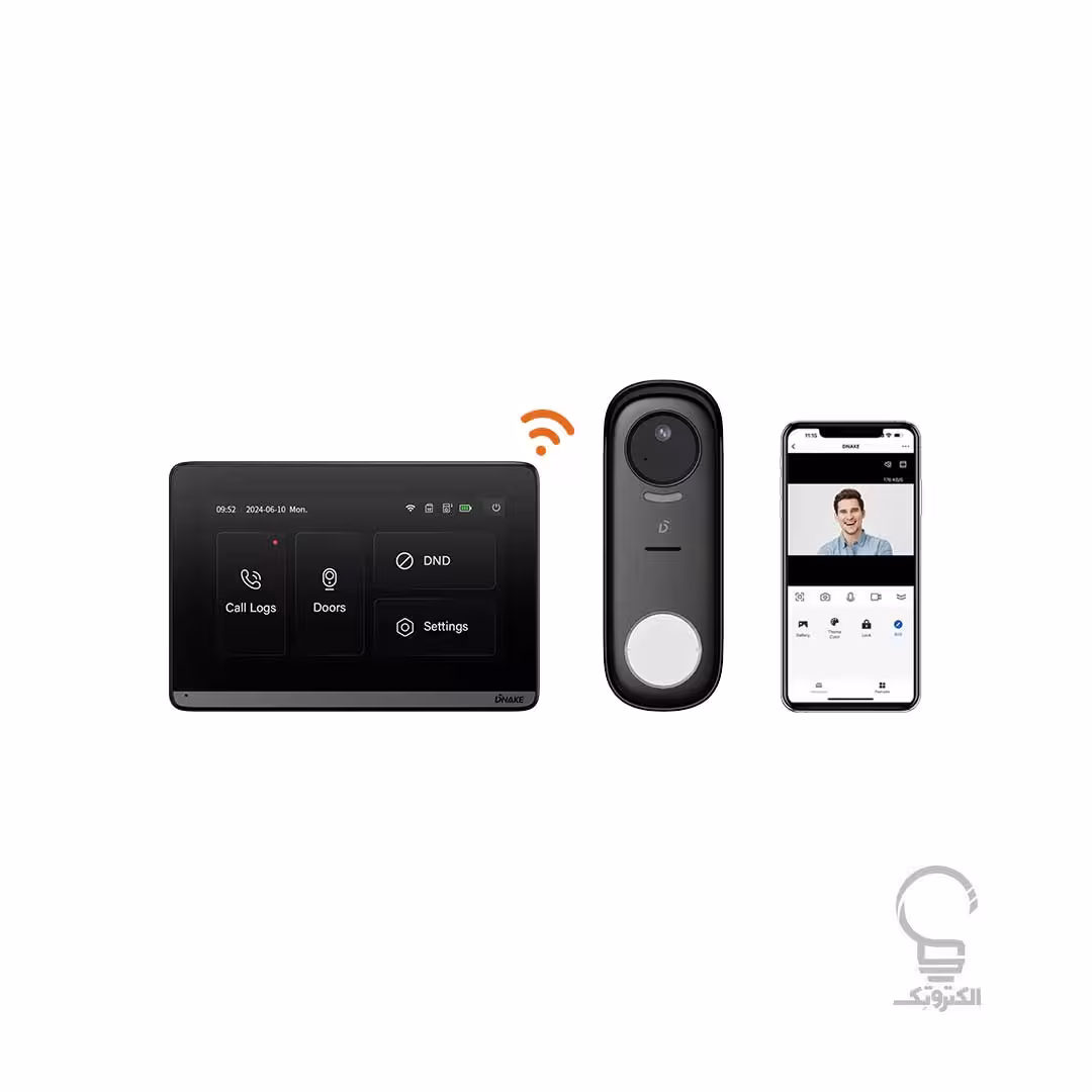 کیت آیفون تصویری بیسیم Dnake مدل DK360