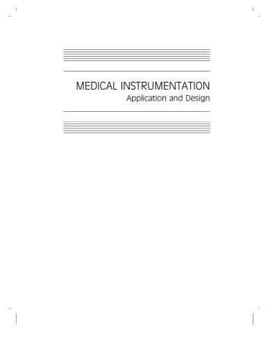 خرید و دانلود نسخه کامل کتاب Medical Instrumentation Application and Design, 4th Edition