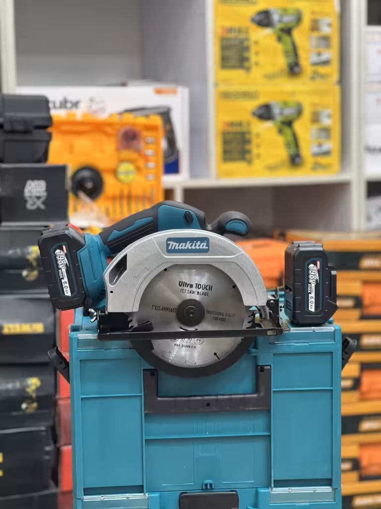 اره دیسکی ماکیتا شارژی و موتور برشلس