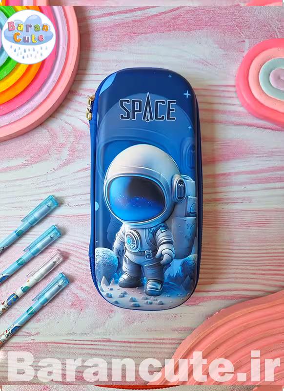 جامدادی نیم تبلتی برجسته طرح فضانورد سه بعدی