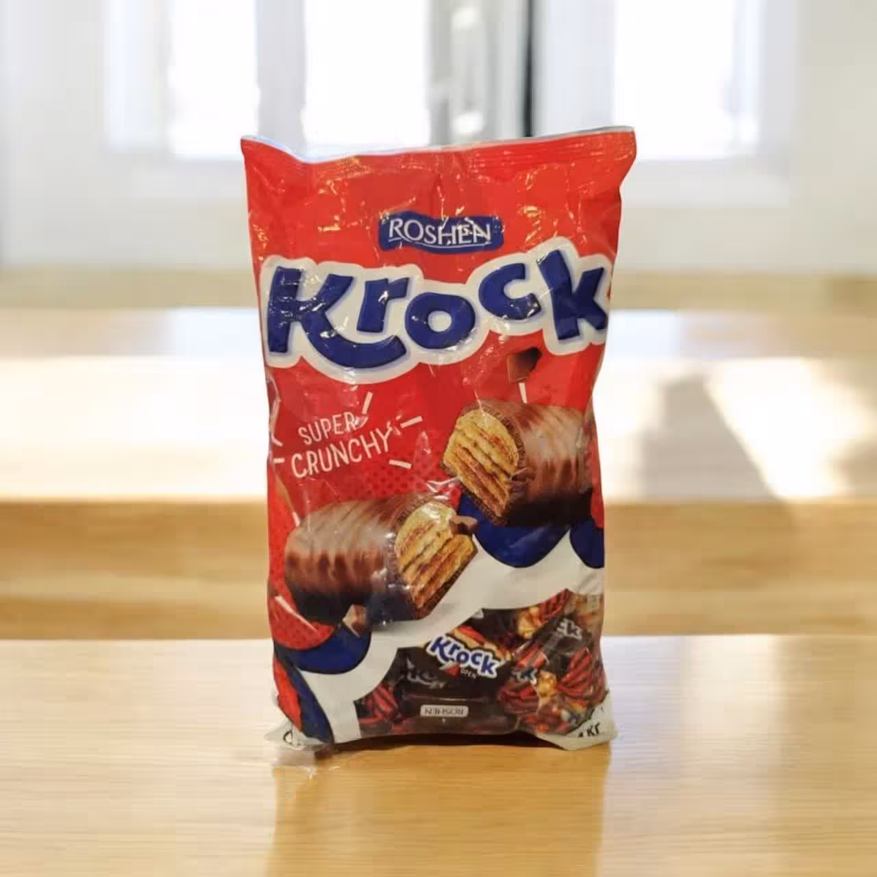 شکلات کروک روشن با خمیر بادام زمینی Krock