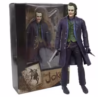 اکشن فیگور 30 سانتی جوکر هیث لجر (شوالیه تاریکی) برند نکا