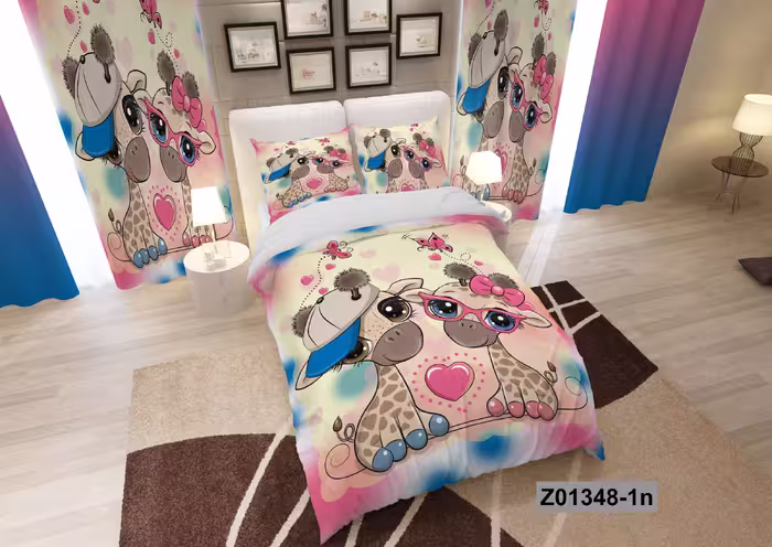 لحاف روتختی تنسل سه بعدی (3D) کالای خواب متین کد 1348
