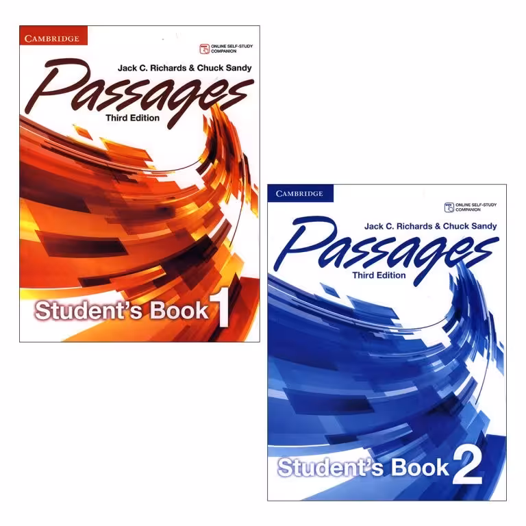 کتاب Passages – 3th اثر Jack C. Richards انتشارات کمبریدج 2 جلدی