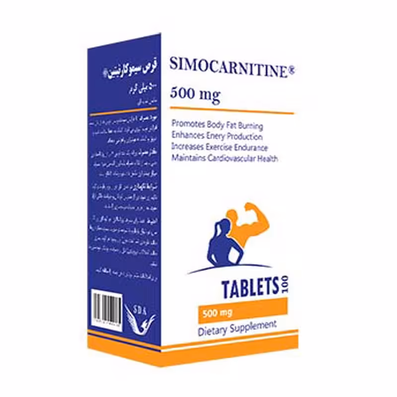 قرص سیموکارنیتین سیمرغ دارو عطار 100 عددی