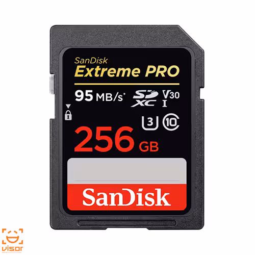 کارت حافظه SD سن دیسک Sandisk 256GB Extreme PRO UHS-I SDXC V30