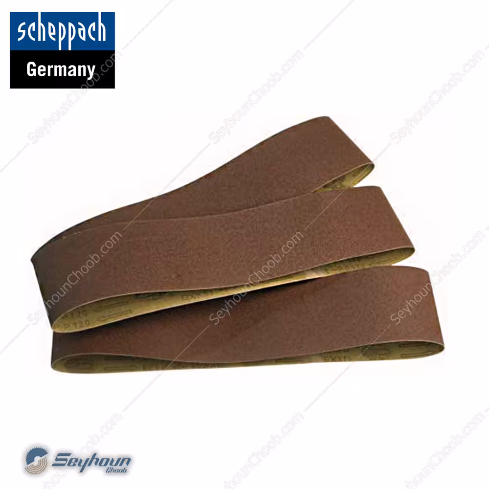 پک 3 عددی کاغذ سنباده نواری شپخ ابعاد 100×914 میلی متر مش 120مدل 88000212 مناسب برای مدل های BTS800 / BTS900