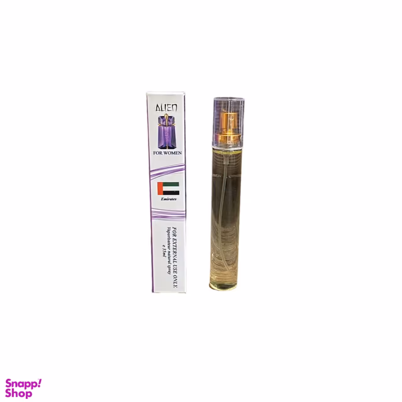 عطر جیبی زنانه امیراتس مدل Alien