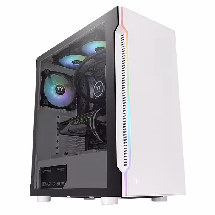 کیس کامپیوتر ترمالتیک Thermaltake H200 TG Snow RGB