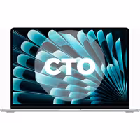 مک بوک ایر 15 اینچ M2 کاستوم پردازنده 8core - 10core حافظه رم 8 گیگابایت هارد 1 ترابایت نقره ای Z18P000PB - Hiapple.ir