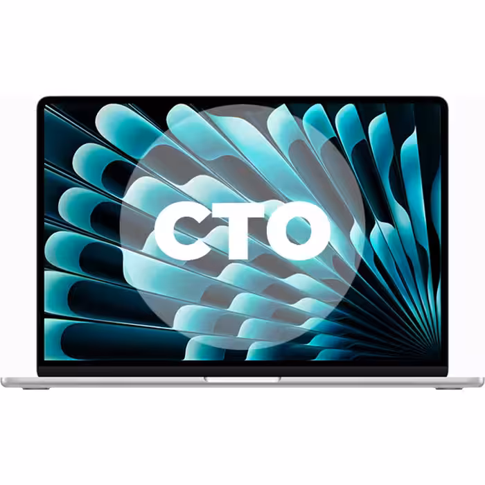 مک بوک ایر 15 اینچ M2 کاستوم پردازنده 8core - 10core حافظه رم 8 گیگابایت هارد 1 ترابایت نقره ای Z18P000PB - Hiapple.ir