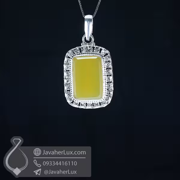 گردنبند نقره شرف الشمس _ کد : 100639
