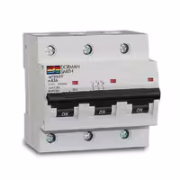 کلید مینیاتوری 3 پل 4 آمپر ساخت کمپانی دورمن اسمیت مدل MS3PC04