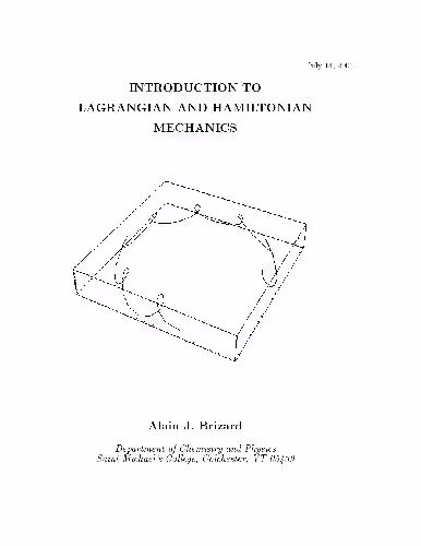 خرید و دانلود نسخه کامل کتاب Introduction to Lagrangian and Hamiltonian Mechanics