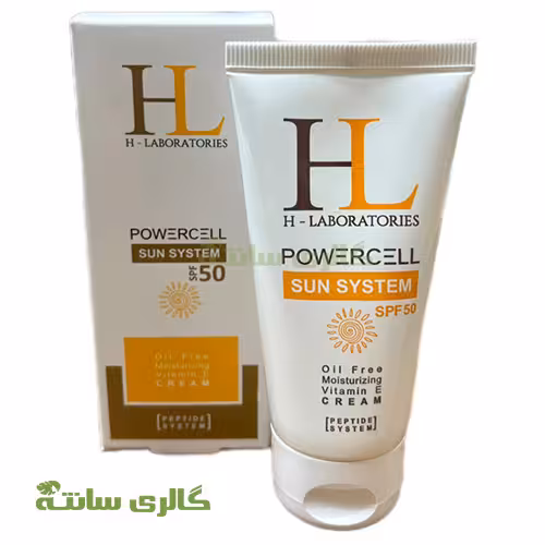 کرم ضد آفتاب بدون رنگ اچ ال HL کد KKPK0041