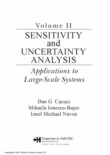 خرید و دانلود نسخه کامل کتاب Sensitivity and Uncertainty Analysis, Volume II Applications to Large-Scale Systems