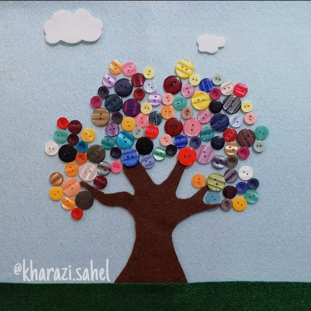 دکه صدفی رنگی