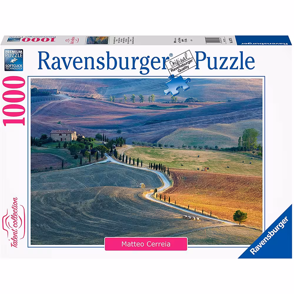 پازل 1000 قطعه Ravensburger طرح خانه مزرعه توسکانی