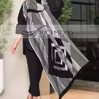 شال بلک وایت باربری