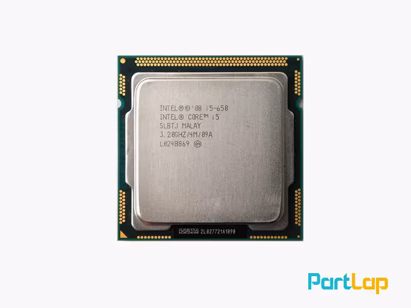 سی پی یو برند Intel سری Clarkdale پردازنده Core i5 650 نسل اول