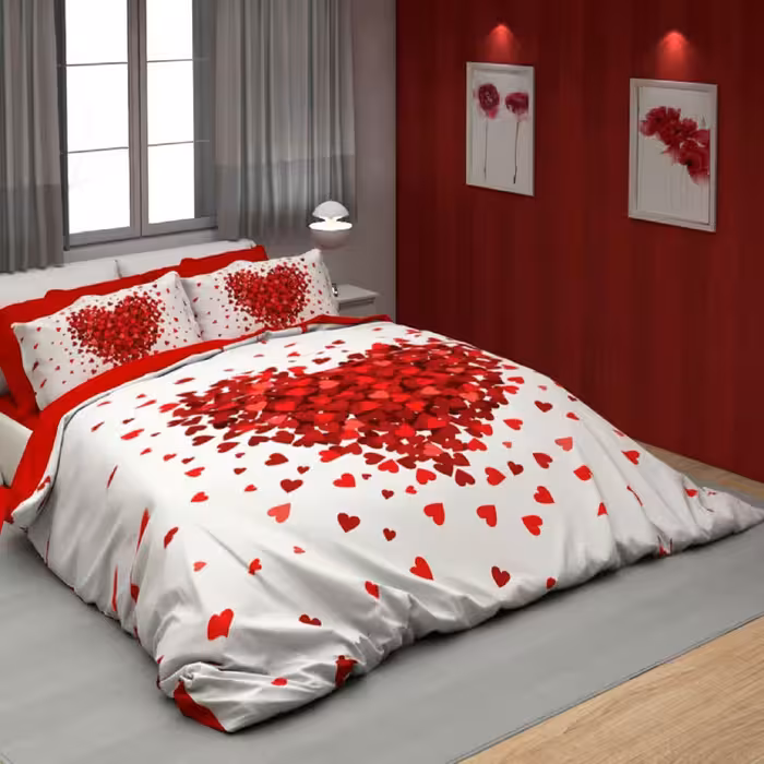 سرویس لحاف روتختی ترکسان کد D137 دو نفره 6 تکه