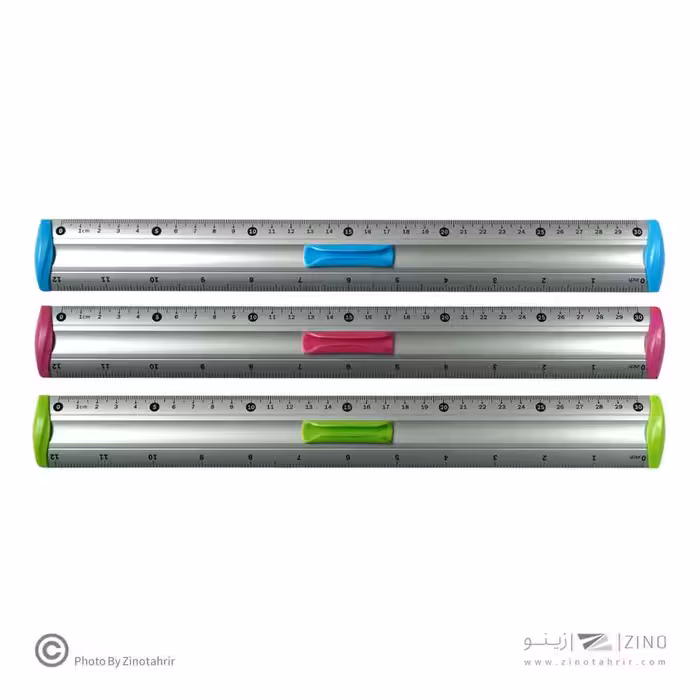 خط کش30سانت(مهندسی عمران) بدنه آلومینیومی اسکول فنز کد92695