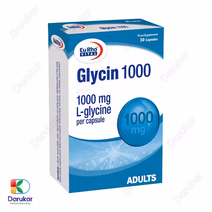 کپسول گلایسین 1000 یوروویتال 30 عدد